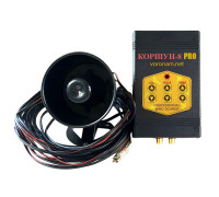 Sound bird repeller Korshun 8, power supply 220V/12V, light relay, 5 ha