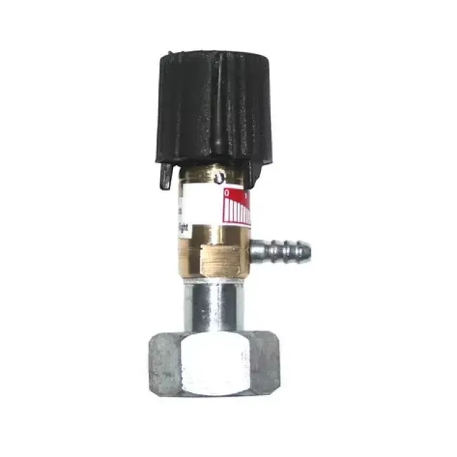 Reducer valve for mechanical propane gun