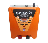 Intelligent electric shepherd (8 J) with light relay and power adjustment 5-15 kW