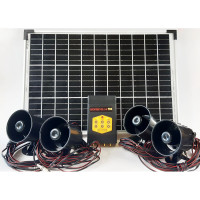 Звуковий відлякувач птахів Коршун 16 Pro Solar, 15 га