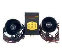 Sound bird repeller Korshun 8 two speakers, power supply 220V/12V, 10 ha