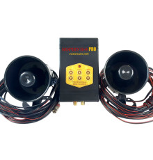 Sound bird repeller Korshun 8 two speakers, power supply 220V/12V, 10 ha