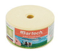 Mineral block salt lick for animals Bartech diamond 3 kg
