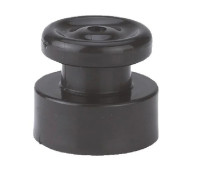 Insulator for electric shepherd under nail, screw