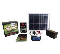 Electric shepherd 1.1 with solar panel battery