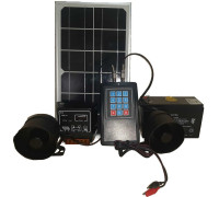 Acoustic bird repeller BALOBAN with solar panel